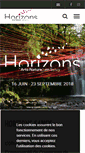 Mobile Screenshot of horizons-sancy.com