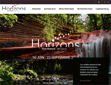 Tablet Screenshot of horizons-sancy.com